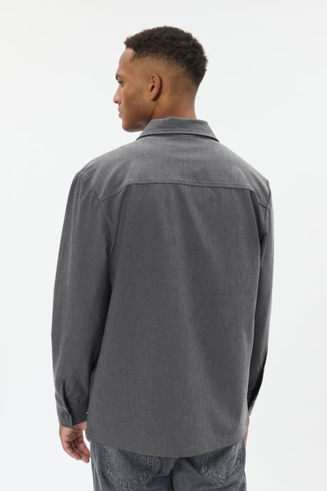 Overshirts MAdamo Overshirts Gerade Passform melange - Image 4
