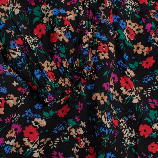 Geblümtes Kleid mit Raffung 486307 für Baby-Mädchen - Image 5