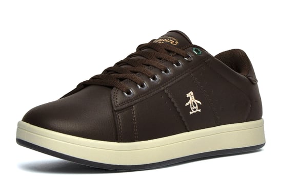 Original Penguin Men's 'Steadman' Brown Cupsole Trainer - Image 2