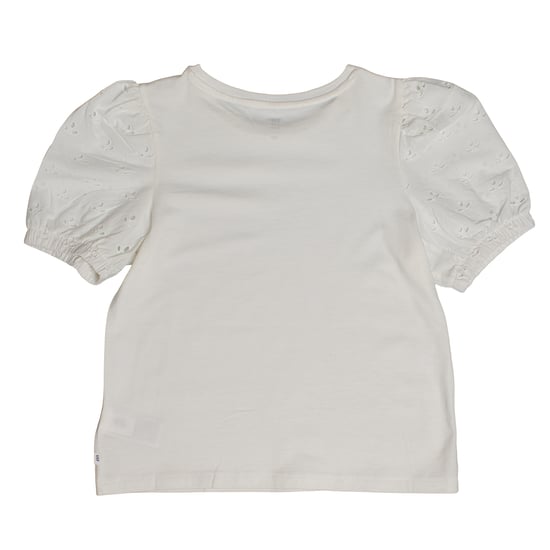 Mädchen-T-Shirt mit bestickten Puffärmeln 601395 - Image 5