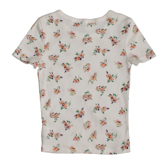 Kurzarm-Ripp-T-Shirt 601390 für Mädchen - Image 3