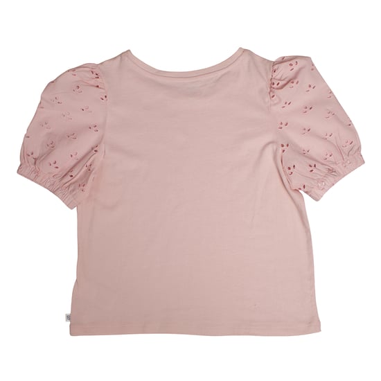Mädchen-T-Shirt mit bestickten Puffärmeln 601395 - Image 5