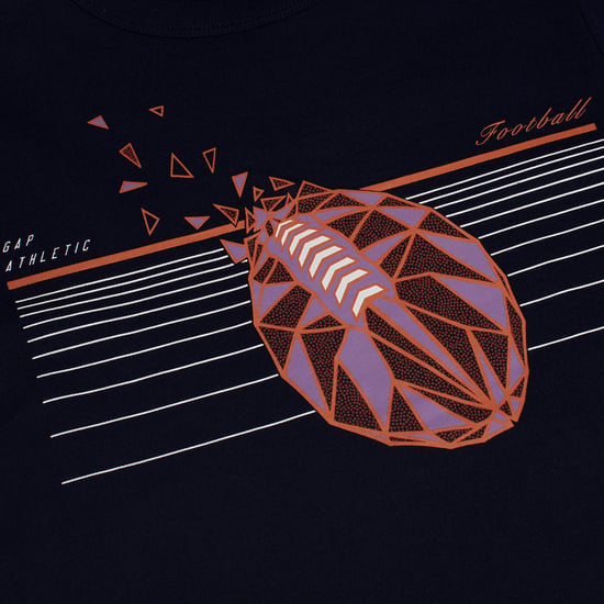 Kurzarm-T-Shirt mit Grafik für Jungen 668026 - Image 2