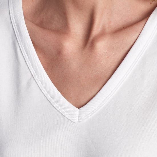 Modernes Umstands-T-Shirt mit V-Ausschnitt Langarm 719653 Damen - Image 3