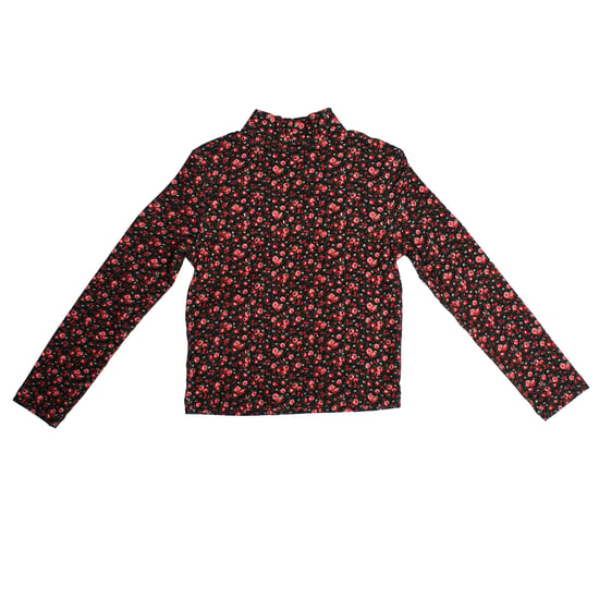 Langarm-T-Shirt mit hohem Kragen 787387 für Mädchen - Image 4