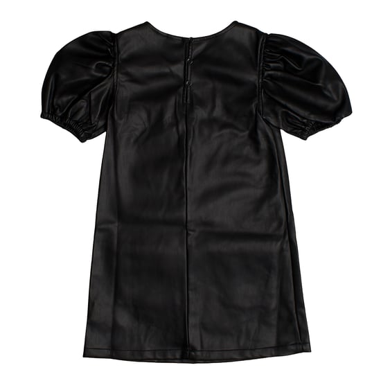 Kunstlederkleid mit Puffärmeln 786914 für Mädchen - Image 5