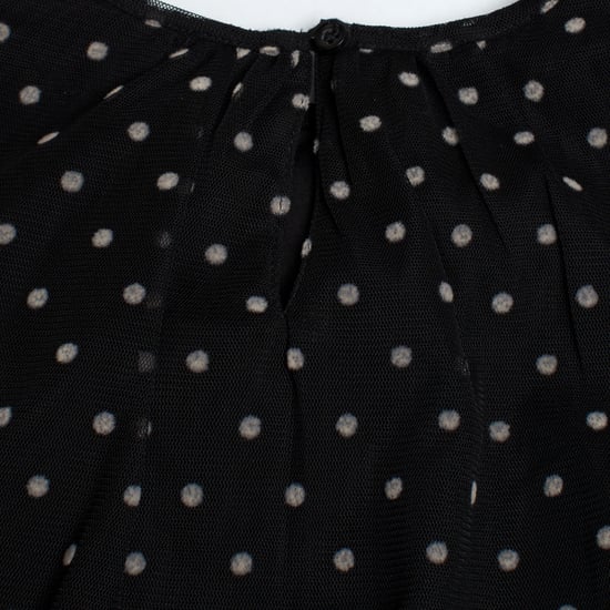 Langärmliges Tüllkleid 485223 für Mädchen - Image 3