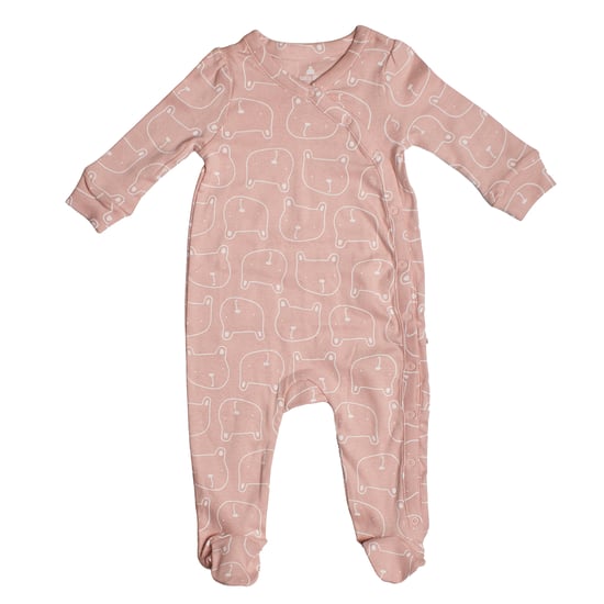 Langer bedruckter Strampler 737916 für Baby-Mädchen und -Jungen - Image 1