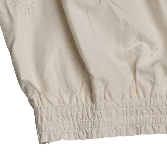 Kurze geraffte Bluse 601092 für Mädchen - Image 3