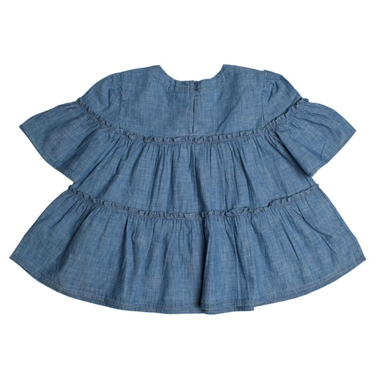 Kurzarm-Rüschenbluse 856269 für Mädchen - Image 3