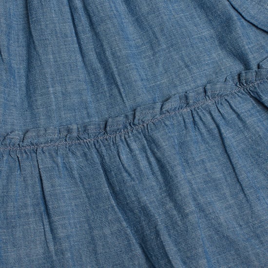 Kurzarm-Rüschenbluse 856269 für Mädchen - Image 5