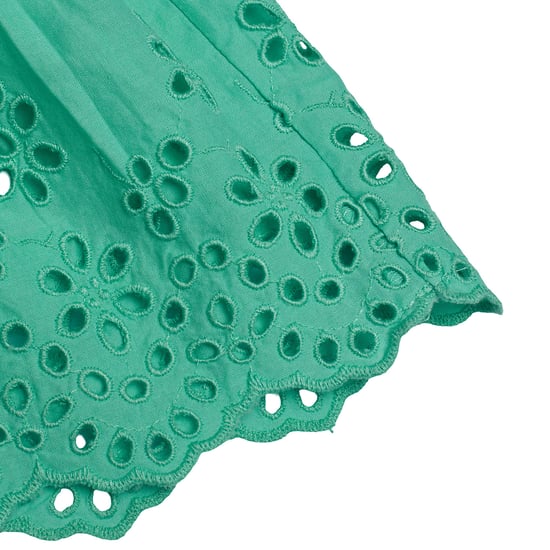 Kurze Bluse mit gestickten Ösen 557992 für Mädchen - Image 5