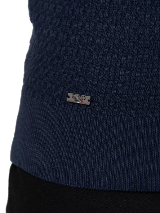 Enzo Milano | Heren Trui met Ronde Hals - Image 4