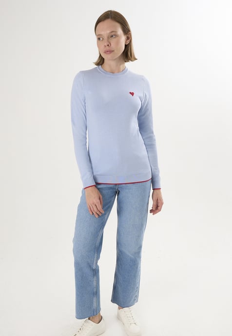 Pullover Strickpullover Mit Rundhalsausschnitt - Image 2