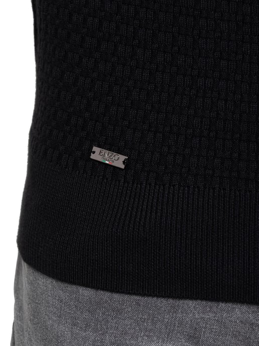 Enzo Milano | Herren Strickpullover mit Rundhalsausschnitt - Image 4