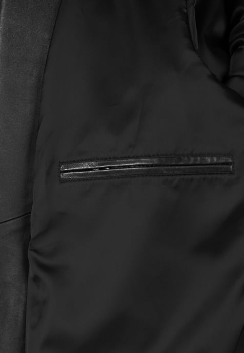 Lederjacke Lederjacke Mit Reißverschluss - Image 2