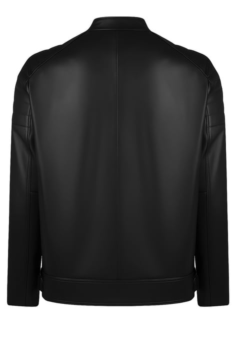 Lederjacke Lederjacke Mit Reißverschluss - Image 3