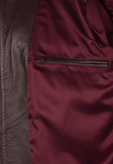 Lederjacke Lederjacke Mit Reißverschluss - Image 2