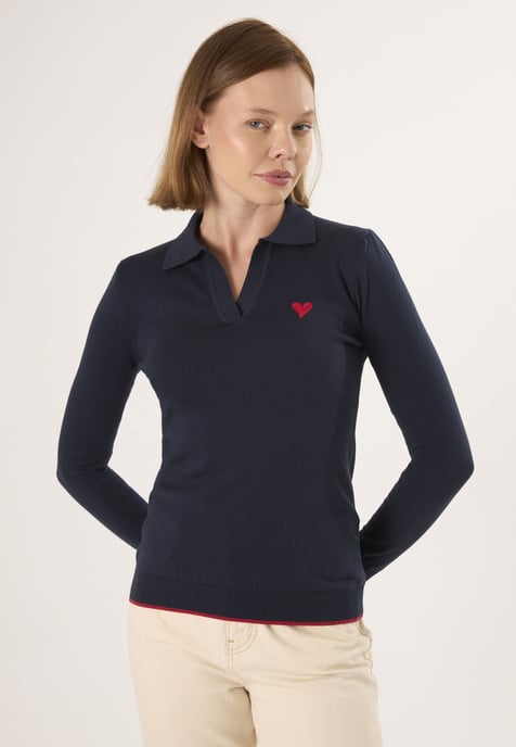 Pullover Strickpullover Mit Rollkragen - Image 1