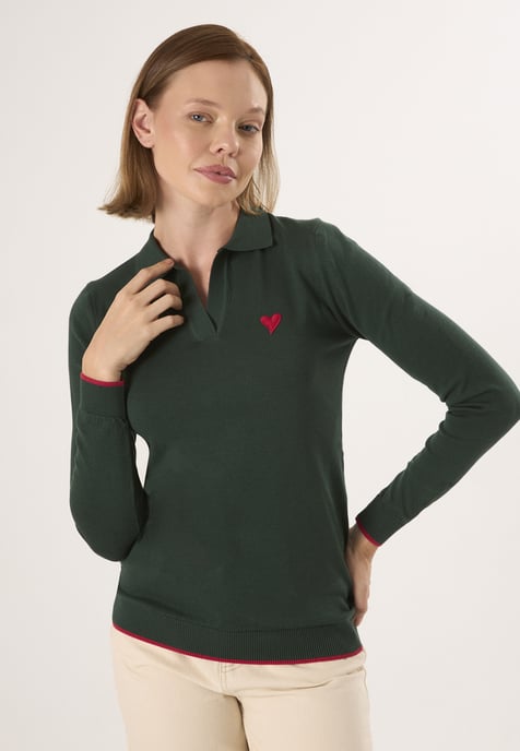 Pullover Strickpullover Mit Rollkragen - Image 1