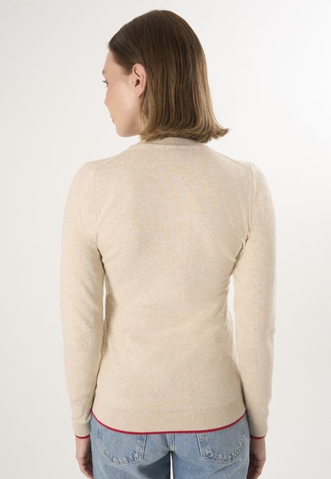 Pullover V-Ausschnitt-Strickpullover - Image 4