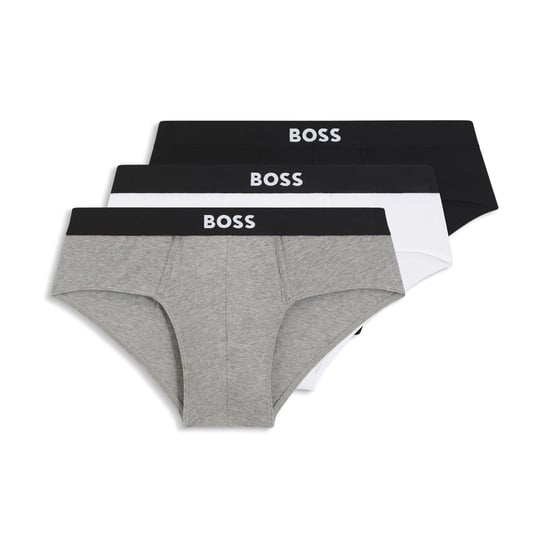 Herren Boss 3er-Pack Logo Slip in verschiedenen Farben - Image 1