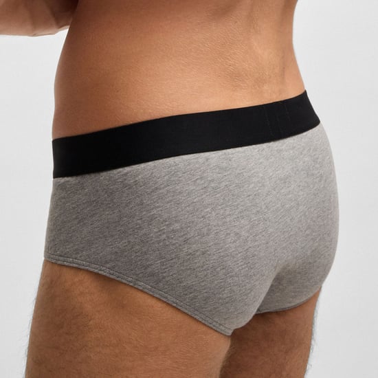 Herren Boss 3er-Pack Logo Slip in verschiedenen Farben - Image 3