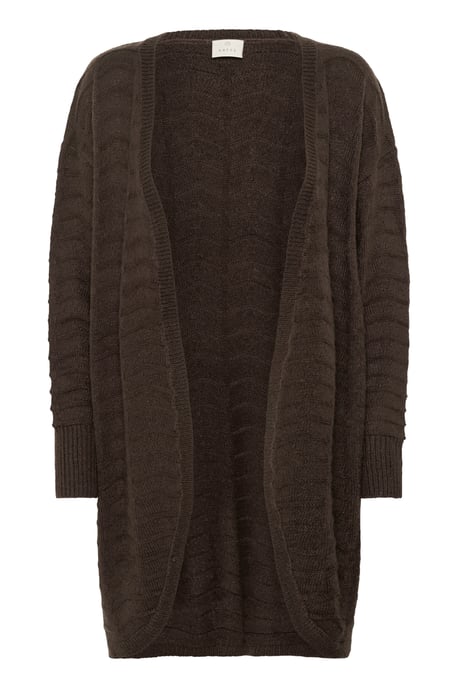 Strickjacke KAemria Strickjacke Regular fit dark brown - Image 4