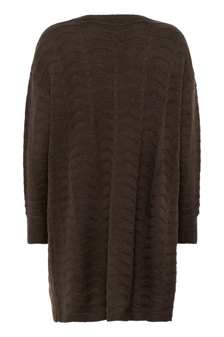 Strickjacke KAemria Strickjacke Regular fit dark brown - Image 5