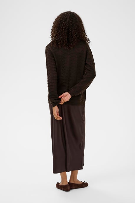Strickjacke KAemria Strickjacke Regular fit dark brown - Image 2
