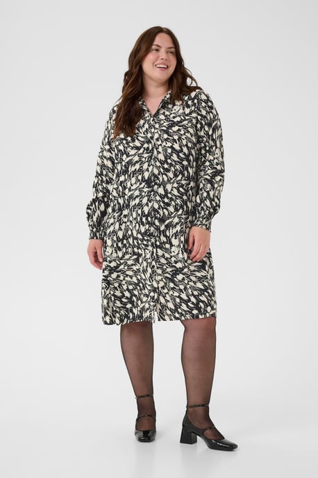 Kleid KCjamia Kleid A-shape black white - Image 1