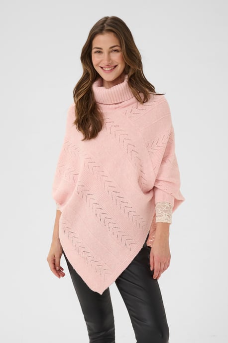 Poncho CRHoliday Poncho Loose fit pink - Image 3