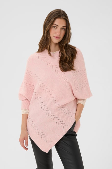 Poncho CRHoliday Poncho Loose fit pink - Image 3