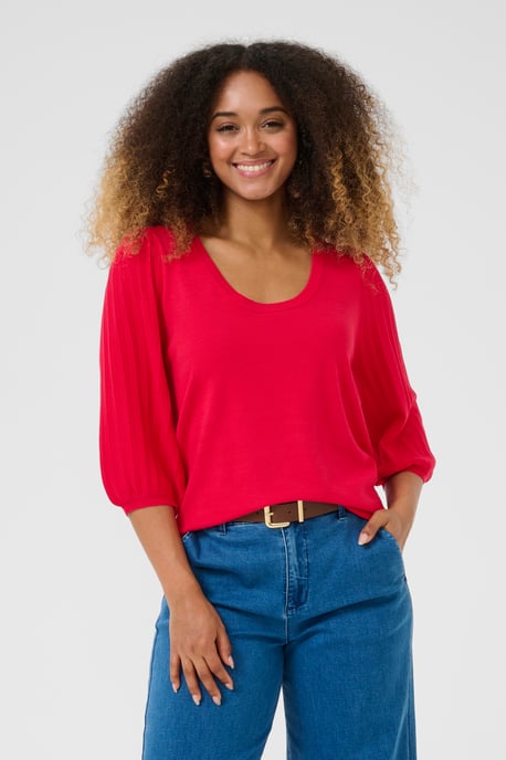 Strickpullover CRVillea Strickpullover Regular fit red - Image 5