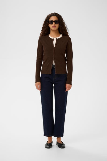 Strickpullover YenahIW Strickpullover Gerade Passform brown - Image 1