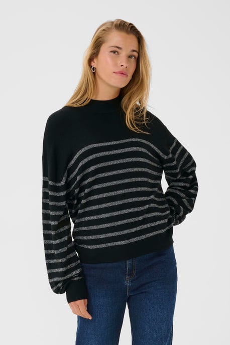 Strickpullover KAlizz Strickpullover Loose fit black - Image 3