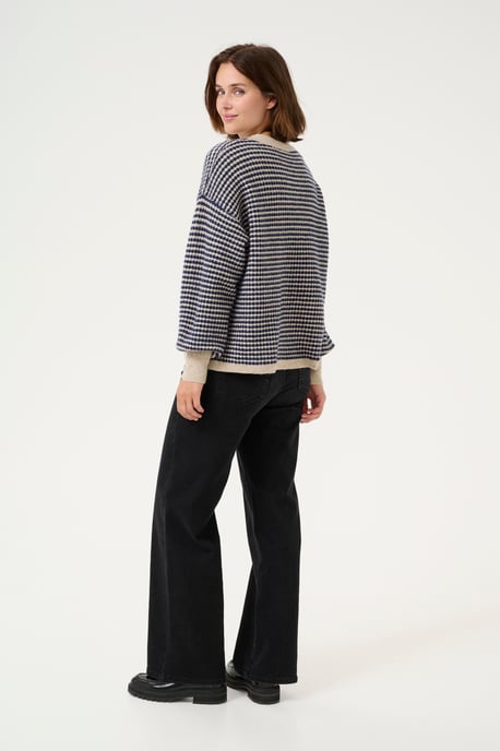 Strickpullover KAellery Strickpullover Loose fit navy - Image 2