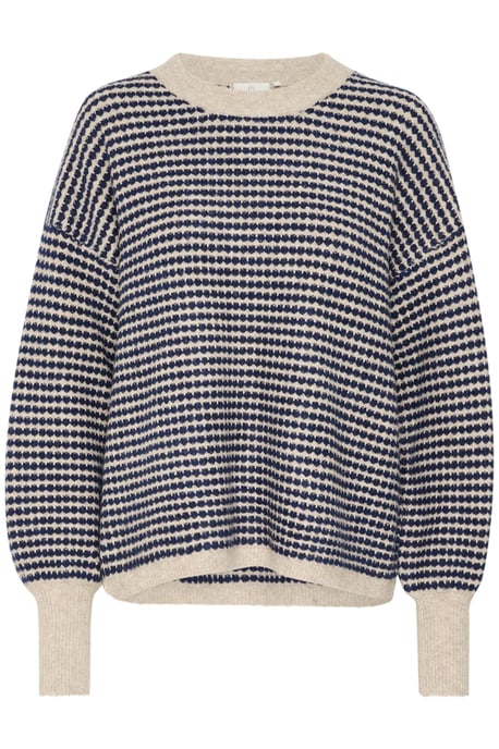 Strickpullover KAellery Strickpullover Loose fit navy - Image 4