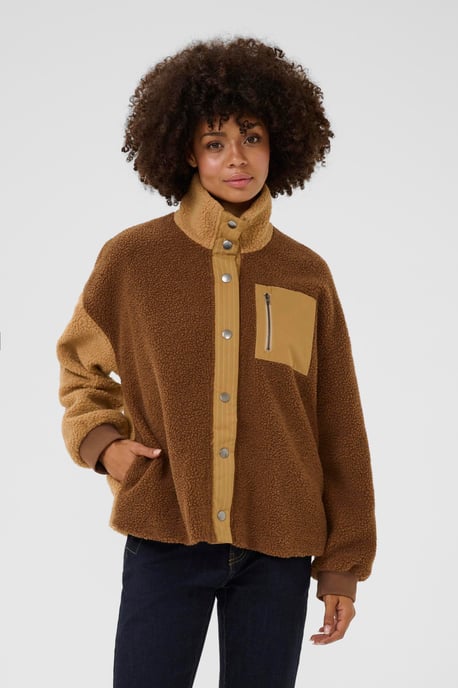 Jacke CUtally Jacke Oversize fit brown - Image 3