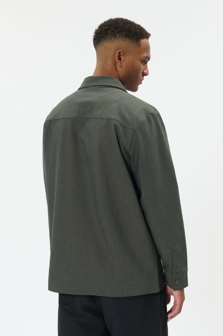 Overshirts MAdamo Overshirts Gerade Passform dark green - Image 3