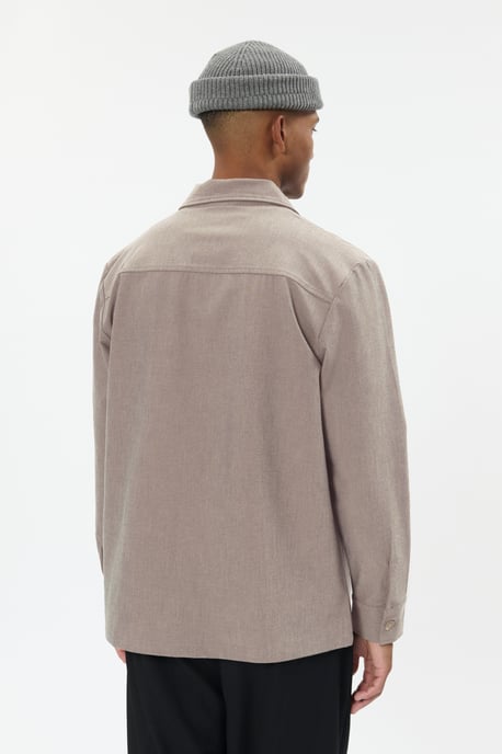 Overshirts MAdamo Overshirts Gerade Passform grey - Image 5