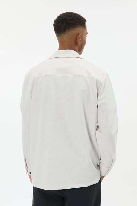 Overshirts MAdamo Overshirts Gerade Passform offwhite - Image 3