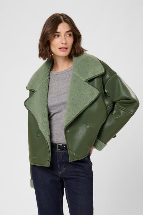 Jacke CUlenny Jacke Oversize fit green - Image 3