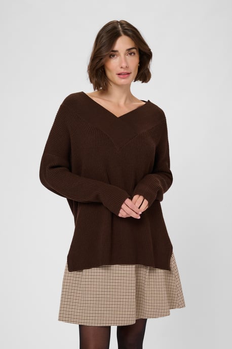 Strickpullover CUolivia Strickpullover Oversize fit brown - Image 3