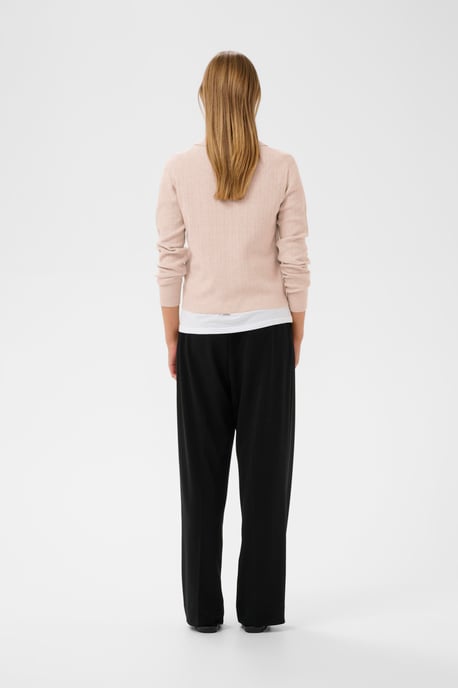 Strickpullover YenahIW Strickpullover Classic fit beige - Image 3