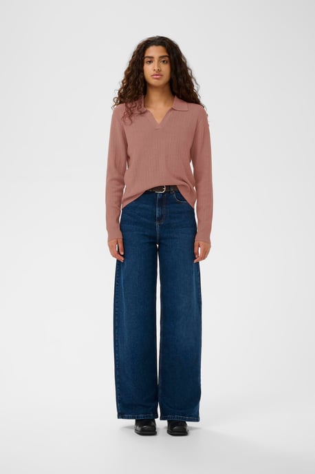 Strickpullover YenahIW Strickpullover Classic fit rose - Image 1