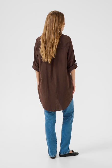 Langarm - Hemd KAnaya Langarm - Hemd Loose fit brown - Image 2