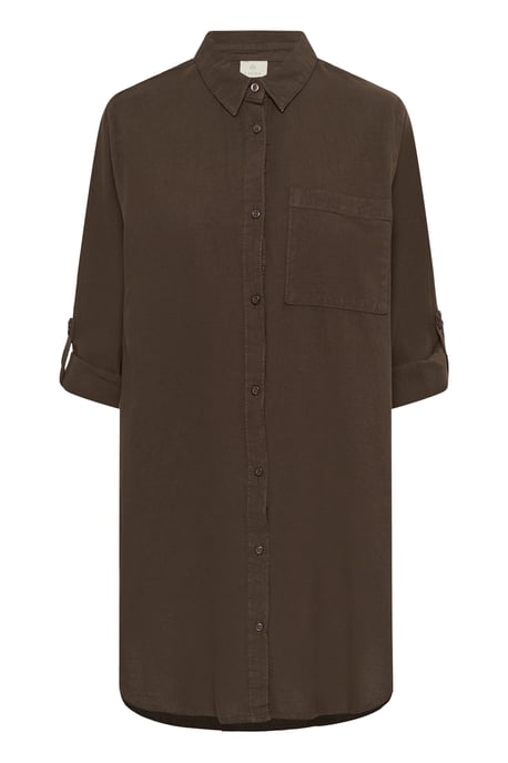 Langarm - Hemd KAnaya Langarm - Hemd Loose fit brown - Image 4