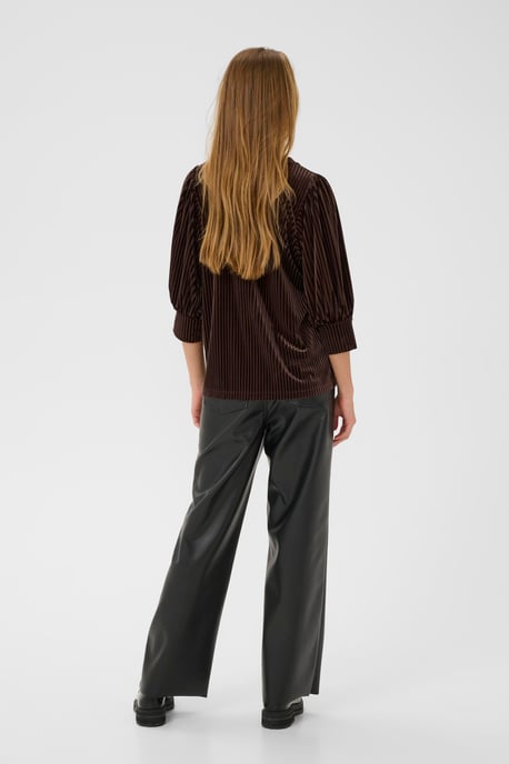 Langarm-Bluse KAcaca Langarm-Bluse Loose fit dark brown - Image 2