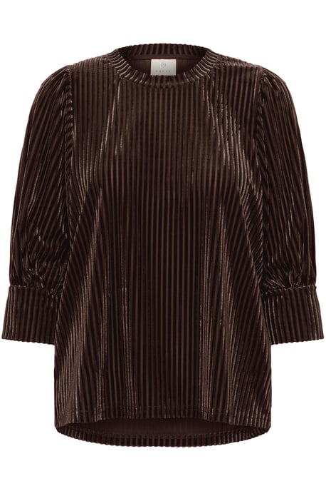 Langarm-Bluse KAcaca Langarm-Bluse Loose fit dark brown - Image 4